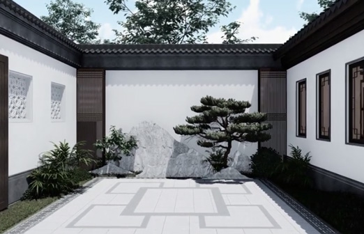 桃花源園林景觀設計視頻