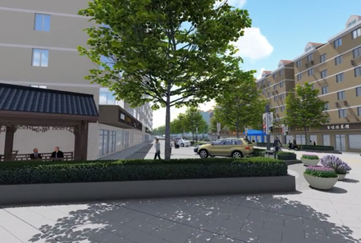 閘園路景觀設(shè)計(jì)動(dòng)畫視頻