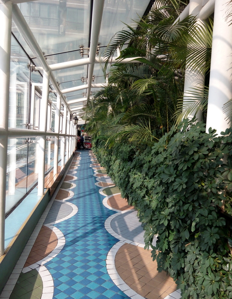 室內(nèi)過(guò)道景觀